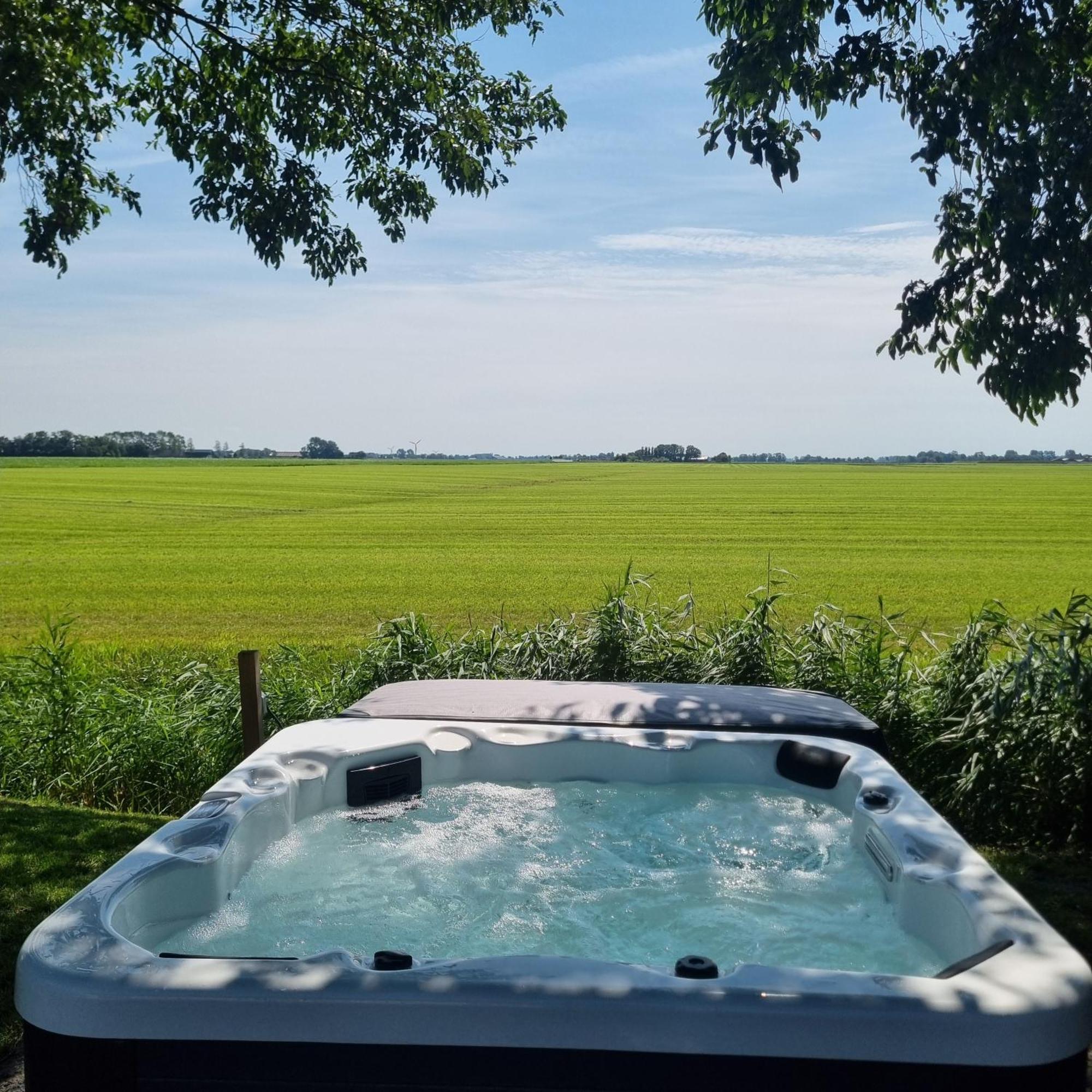 Luxus Familienvilla Mit Jacuzzi & Sauna 2 Tzummarum Kültér fotó